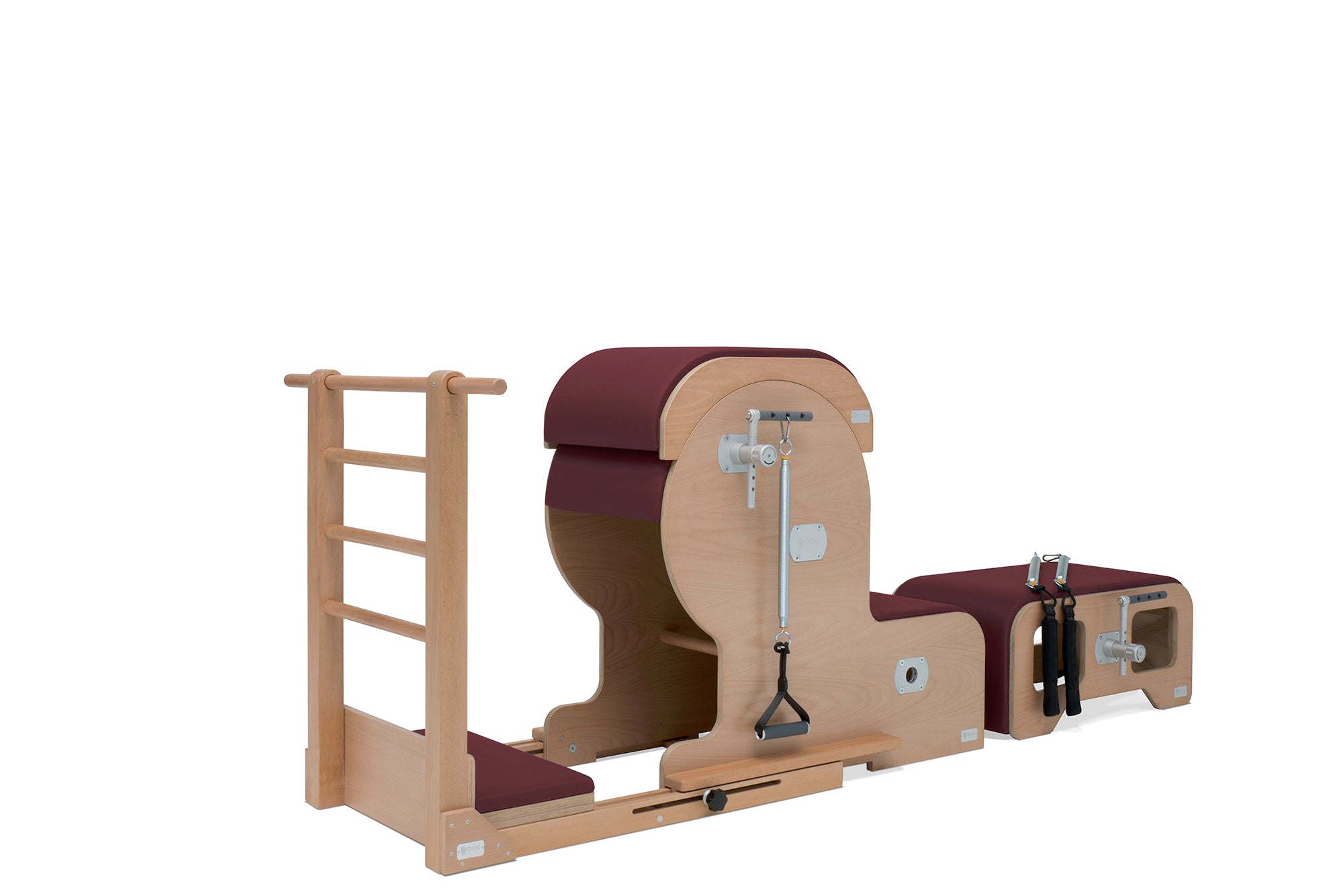 Arm Chair Barrel Set – Burgundy